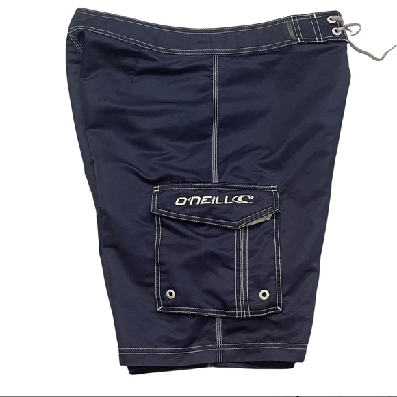 O’NEILL Men’s Blue Swim Bottom Board Shorts - Picture 3 of 6